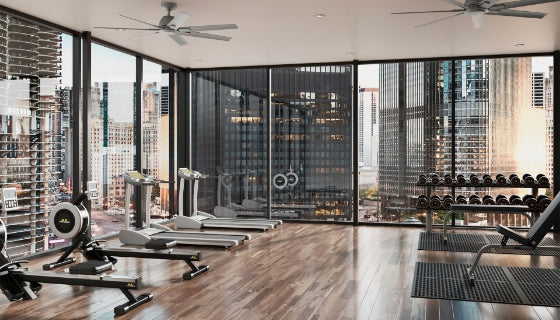 commercial shop ceiling fans