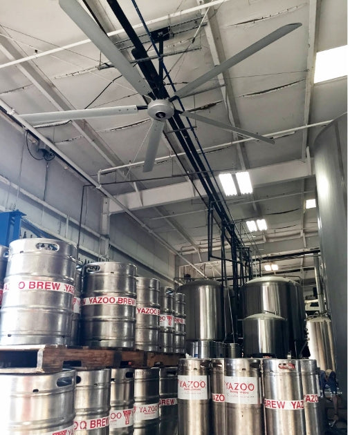 large industrial ceiling fans