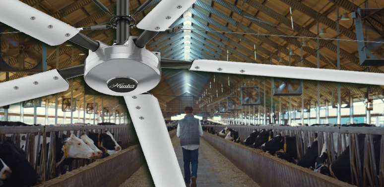 HVLS livestock ceiling fan