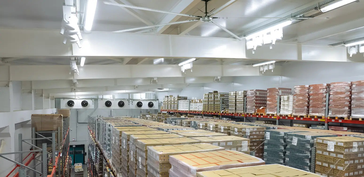 How to Reduce Warehouse Cooling Costs With HVLS Fans