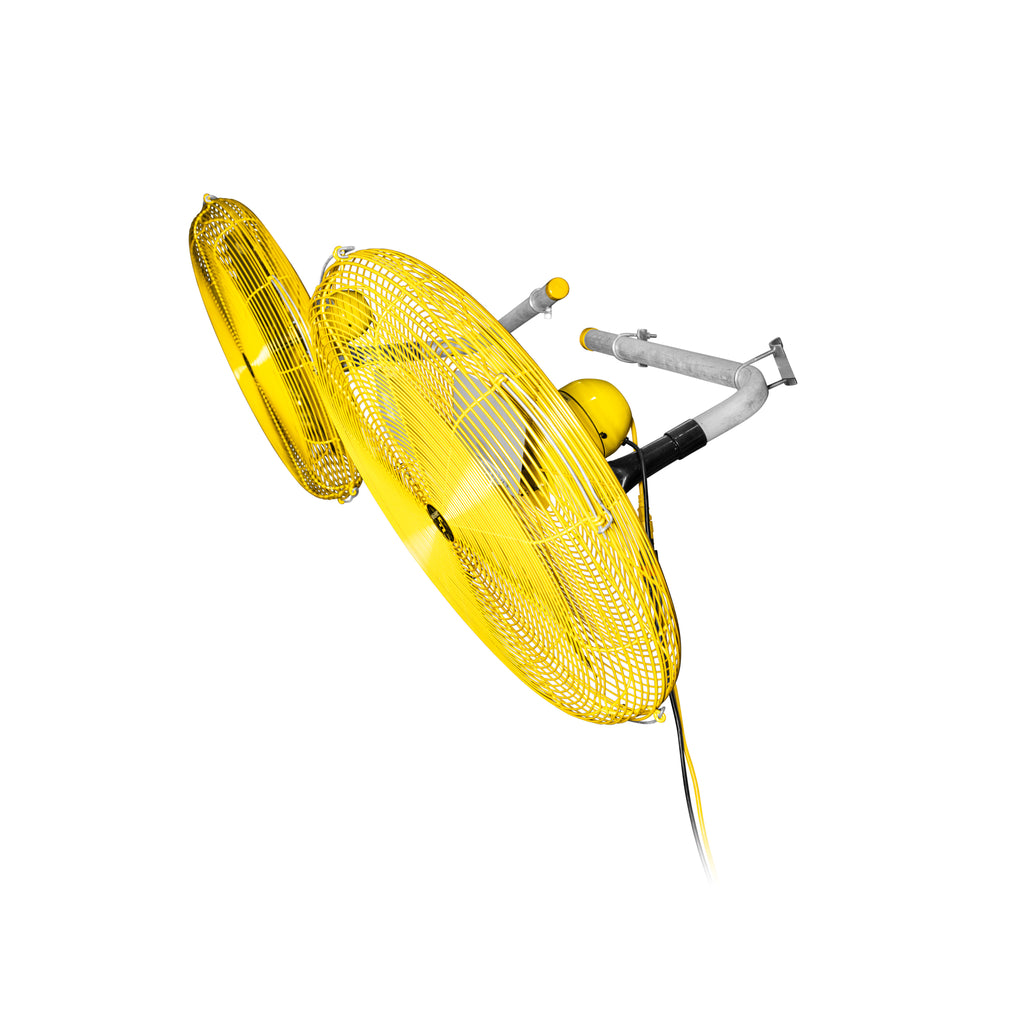 Image of a Safety Yellow Jan Fan Wall-Mounted Fan
