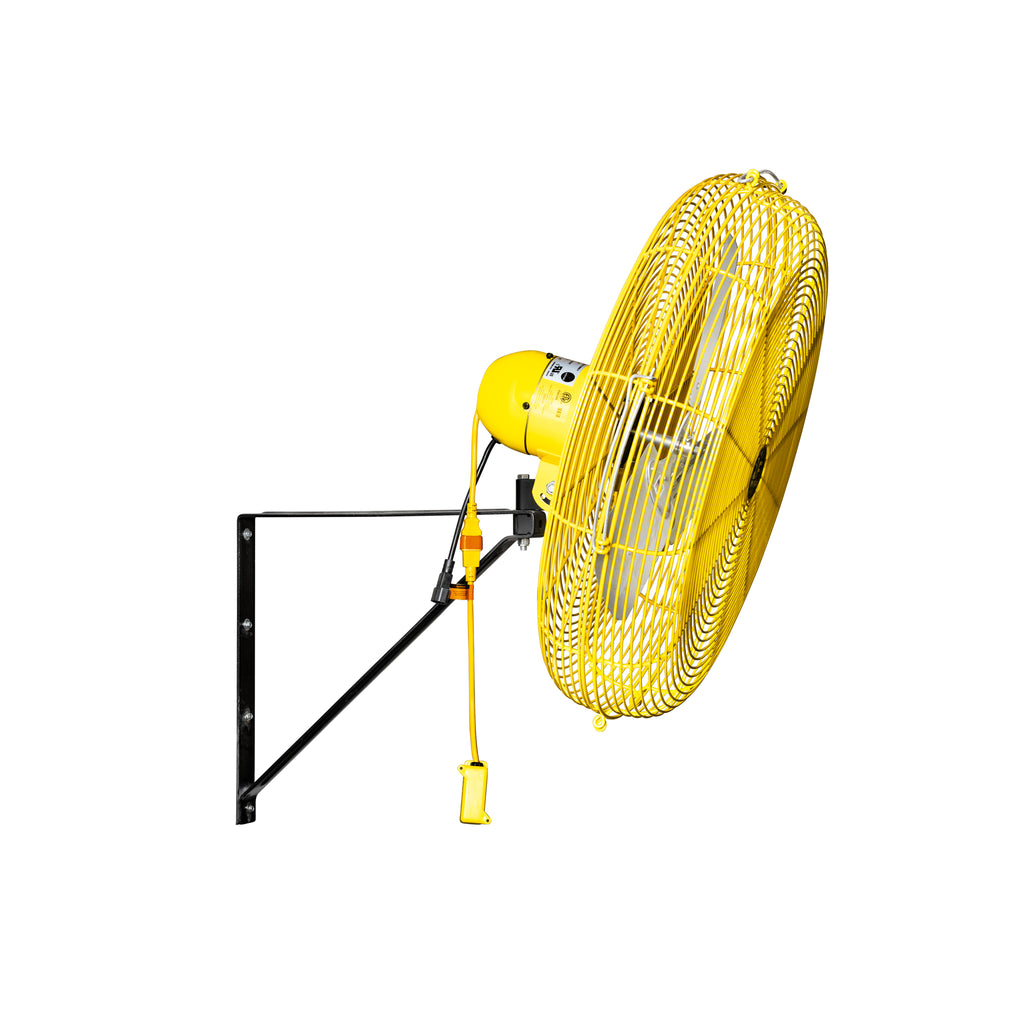 Image of a Safety Yellow Jan Fan Wall-Mounted Fan