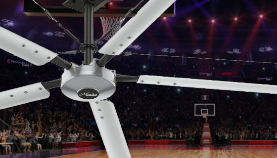 basketball stadium ceiling fan
