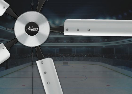 ice hockey arena ceiling fans