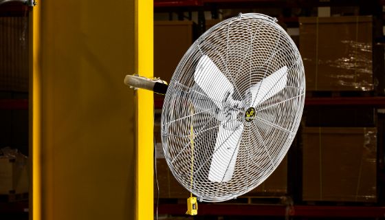 wall mount industrial fan